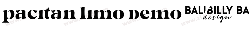 Pacitan Limo Demo字体转换